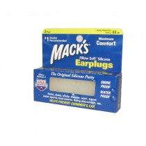 Macks - אטמי אוזניים למבוגרים נגד רעש ומים 6 זוגות